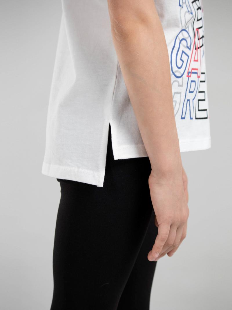 картинка Футболка для девочки CWJG 63160-21 Экрю от магазина детских товаров ALiSa