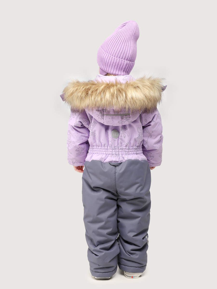 картинка Комбинезон для девочки NIKASTYLE 8з0425 Лаванда Инжир от магазина детских товаров ALiSa