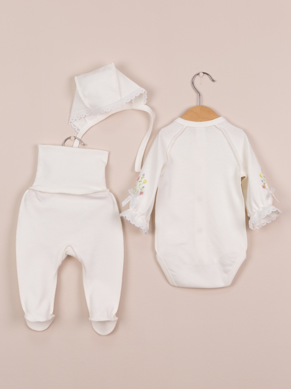 картинка Комплект для девочки Baby Boom КН165/1-И Молоко я737 от магазина детских товаров ALiSa