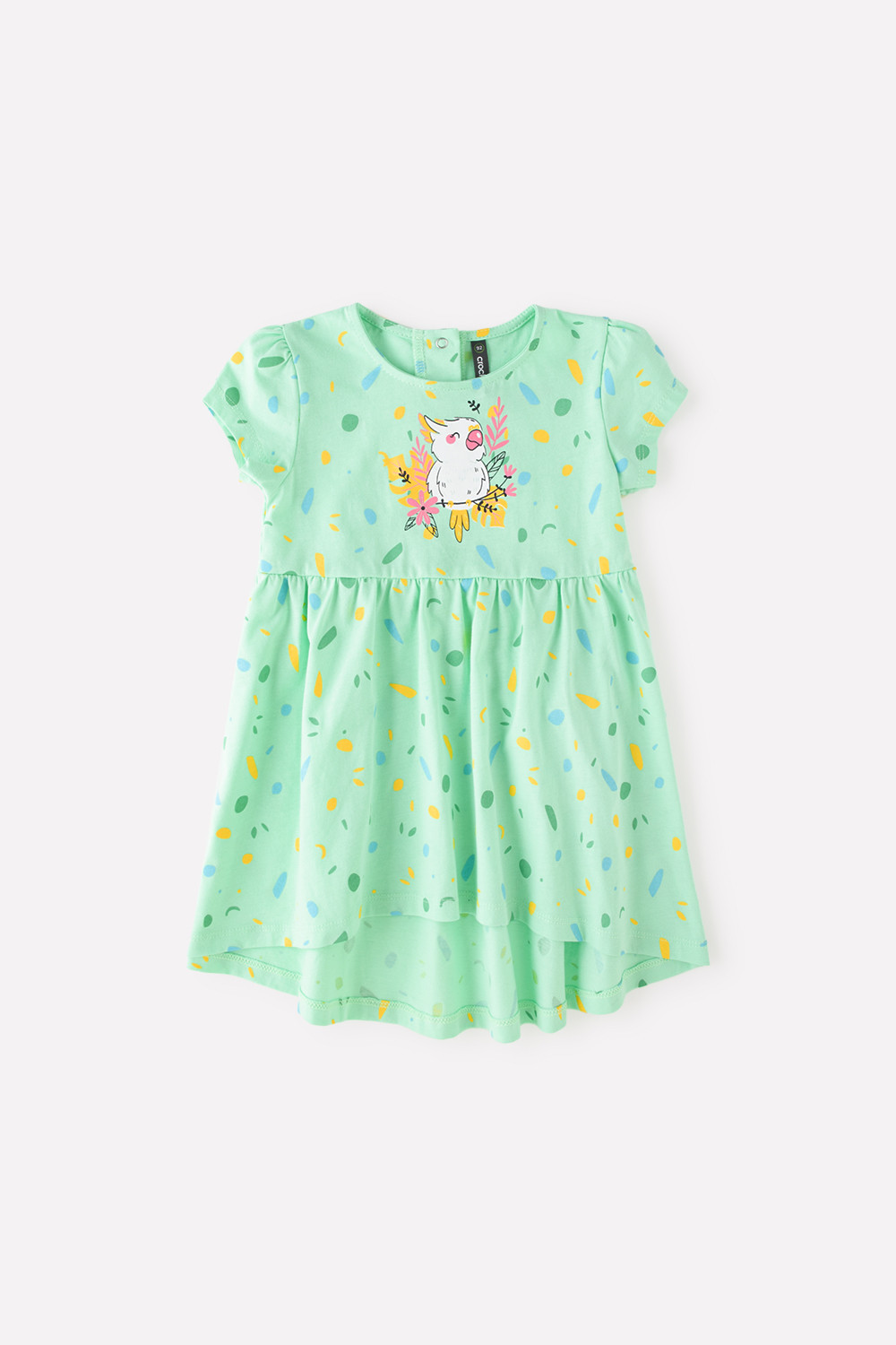 картинка Платье для девочки Crockid КР 5739 нео-минт, цветное ассорти к327 от магазина детских товаров ALiSa