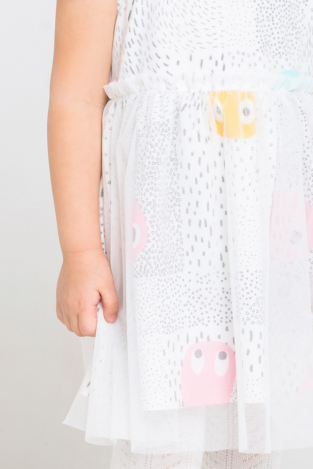 картинка Платье для девочки Crockid КР 5560 смайлики на сахаре к225 от магазина детских товаров ALiSa