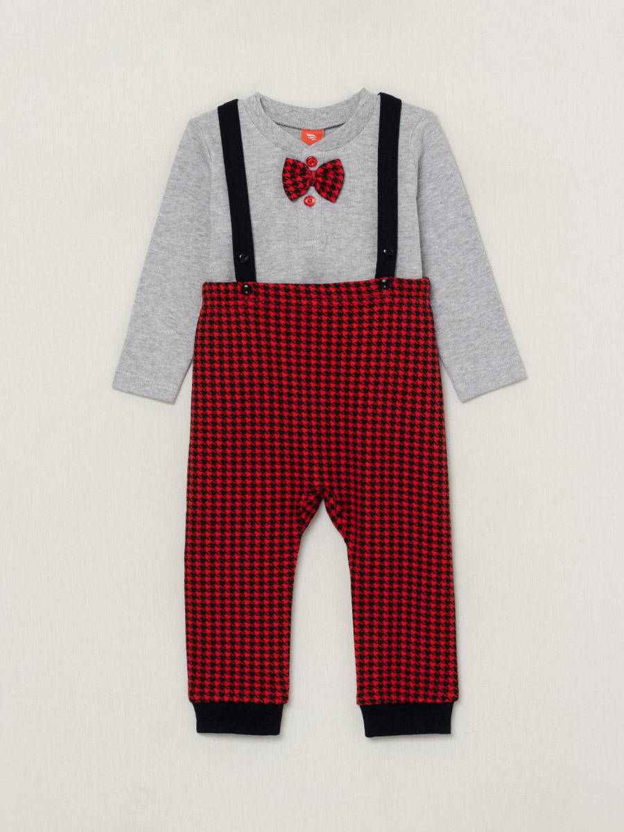 картинка Комплект для мальчика CWNB 90076-11 Светло-серый меланж от магазина детских товаров ALiSa