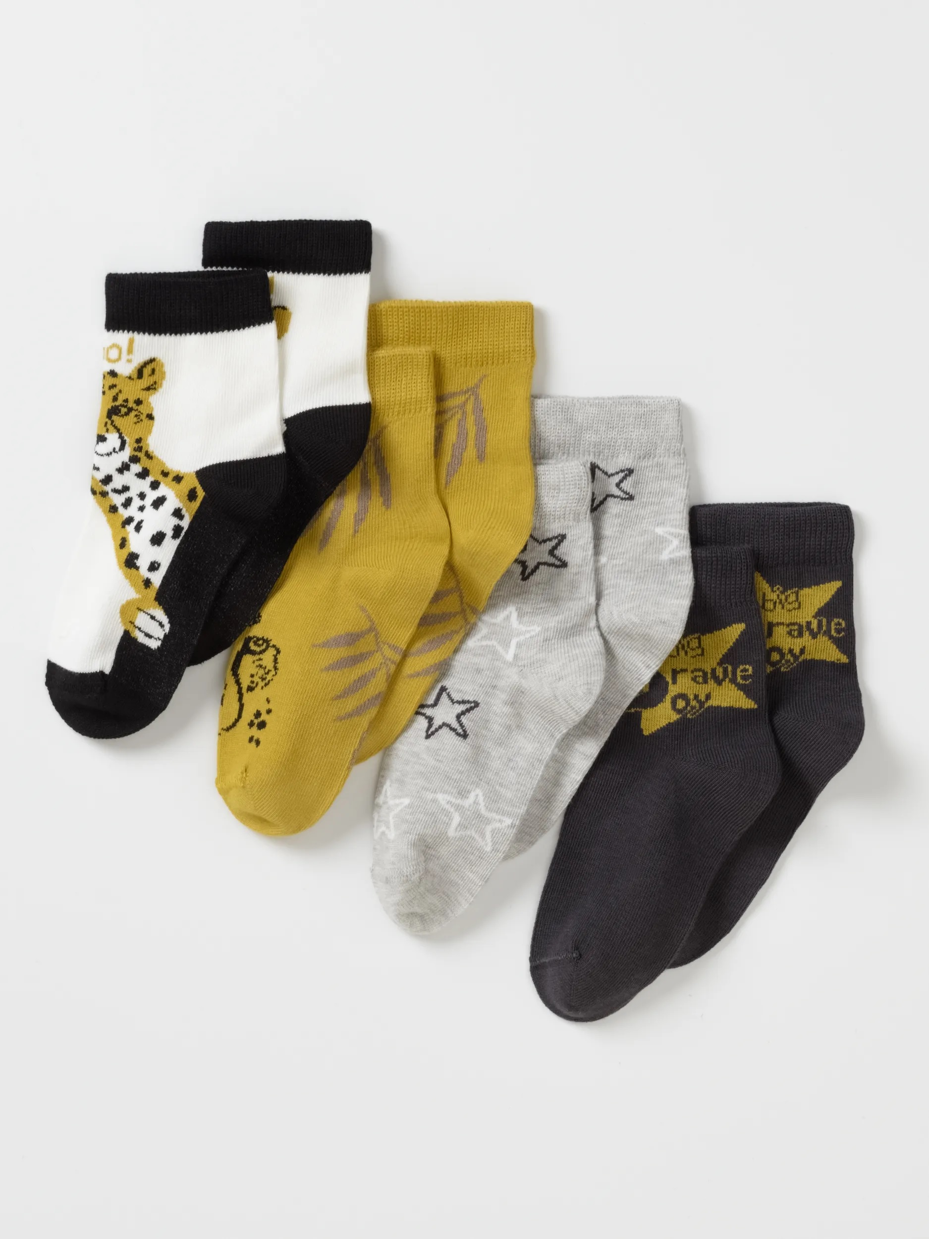 картинка Носки детские Artie 4 пары 4-3m870 Графит от магазина детских товаров ALiSa