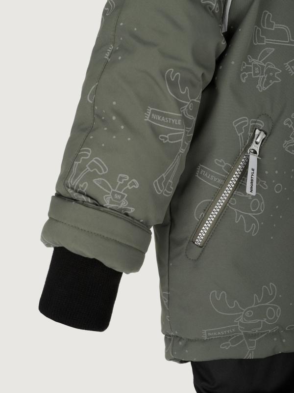 картинка Комплект для мальчика NIKASTYLE 7з0725 Хаки черный от магазина детских товаров ALiSa