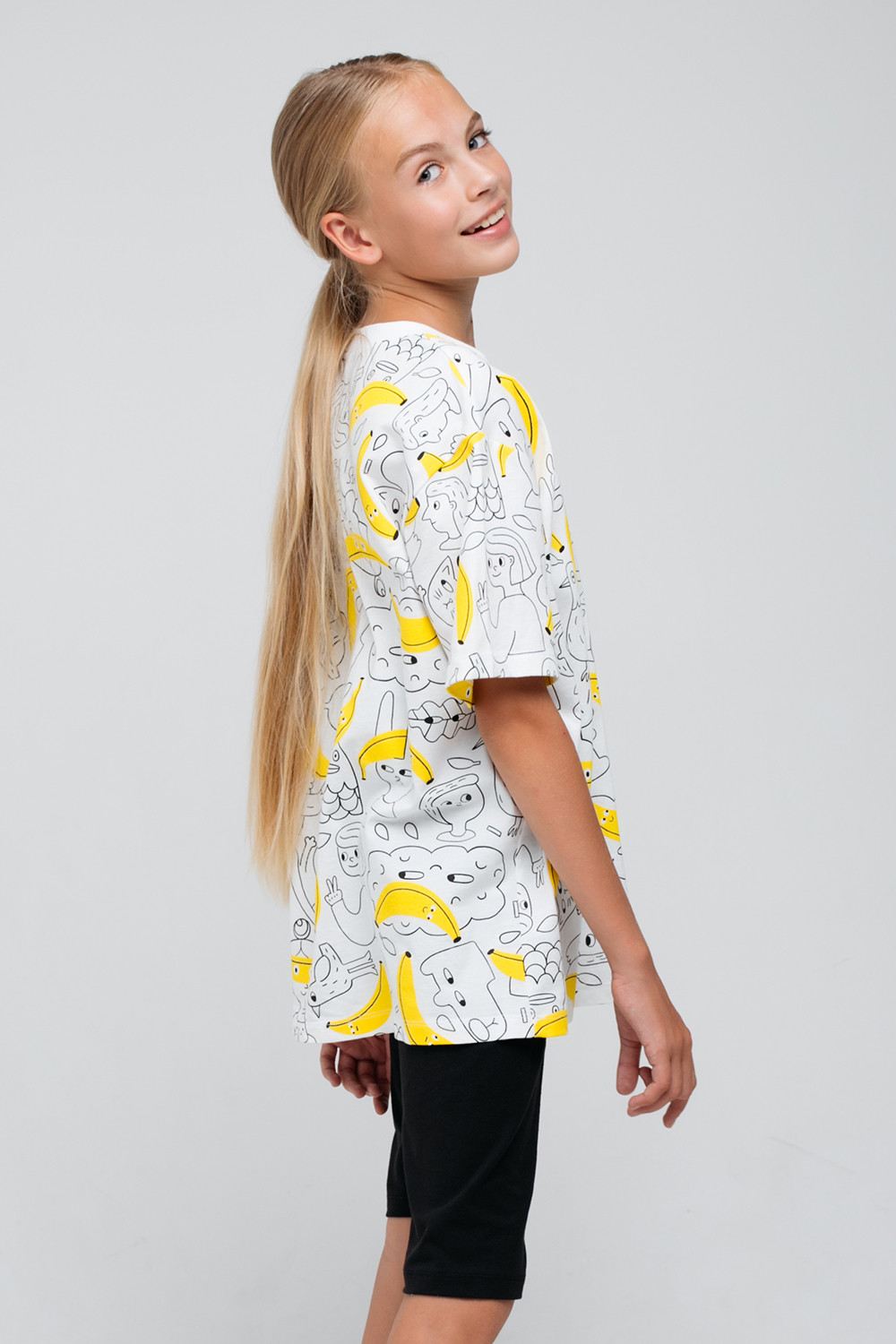 картинка Футболка для девочки КБ 301817 сахар к69 от магазина детских товаров ALiSa