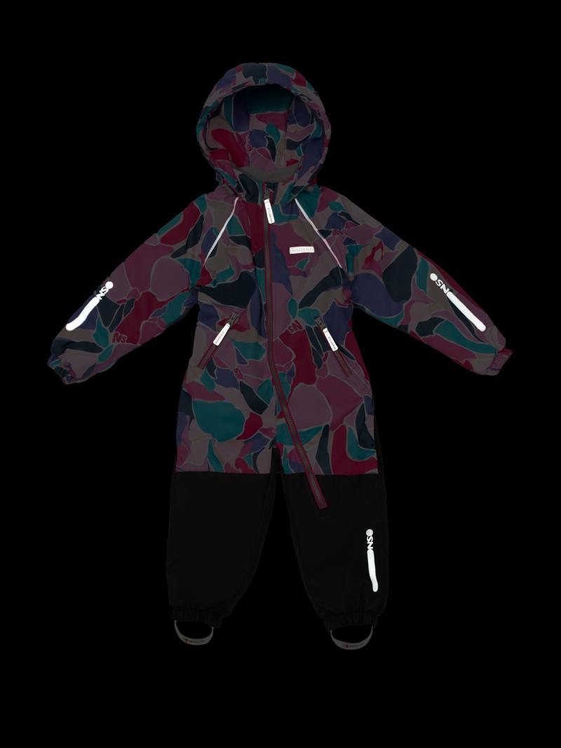 картинка Комбинезон утеплённый для девочки NIKASTYLE 8м1025 Ягода черный от магазина детских товаров ALiSa