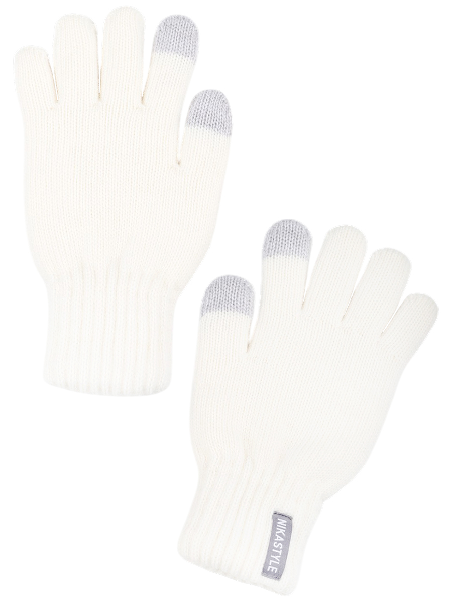 картинка Перчатки для девочки NIKASTYLE NS 15з17224 Молоко от магазина детских товаров ALiSa