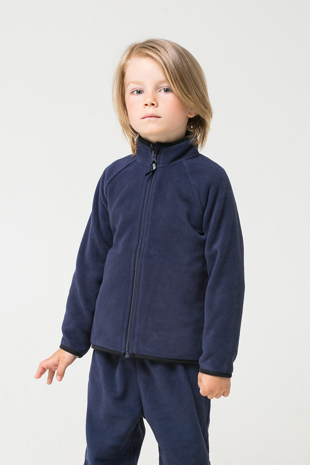 картинка Куртка флисовая для мальчика Crockid ФЛ 34011/16 ГР от магазина детских товаров ALiSa