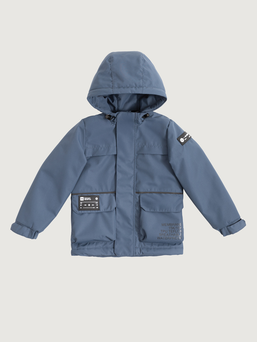 картинка Куртка утеплённая для мальчика NIKASTYLE 4м3325 Деним от магазина детских товаров ALiSa