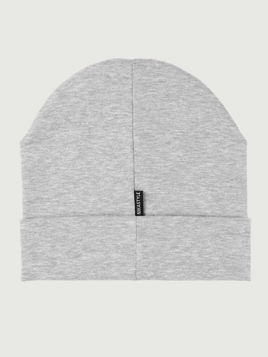 картинка Комплект деми шапка снуд для мальчика NIKASTYLE 12л12725 Серый от магазина детских товаров ALiSa