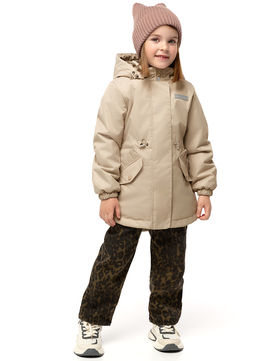 картинка Куртка утеплённая для девочки NIKASTYLE 4м4025 Латте от магазина детских товаров ALiSa