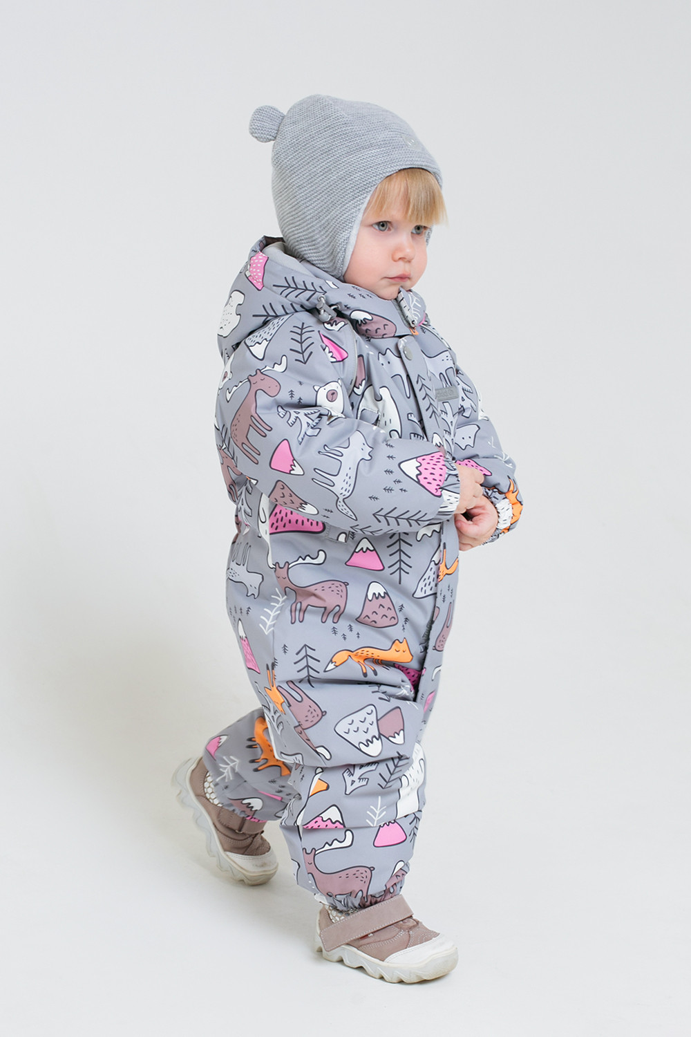 картинка Комбинезон зимний для девочки Crockid ВК 60041/н/7 УЗГ от магазина детских товаров ALiSa