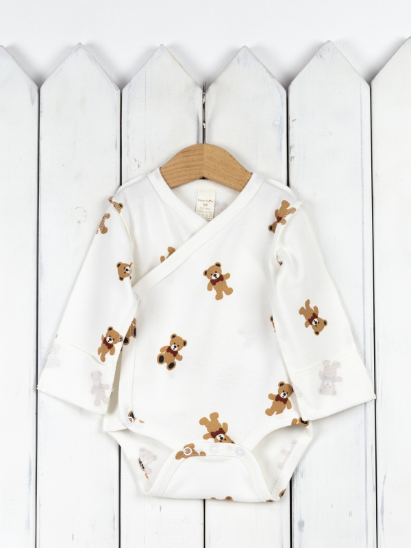 картинка Боди Baby Boom Б77/10004-И(Н) Мишки я722 от магазина детских товаров ALiSa