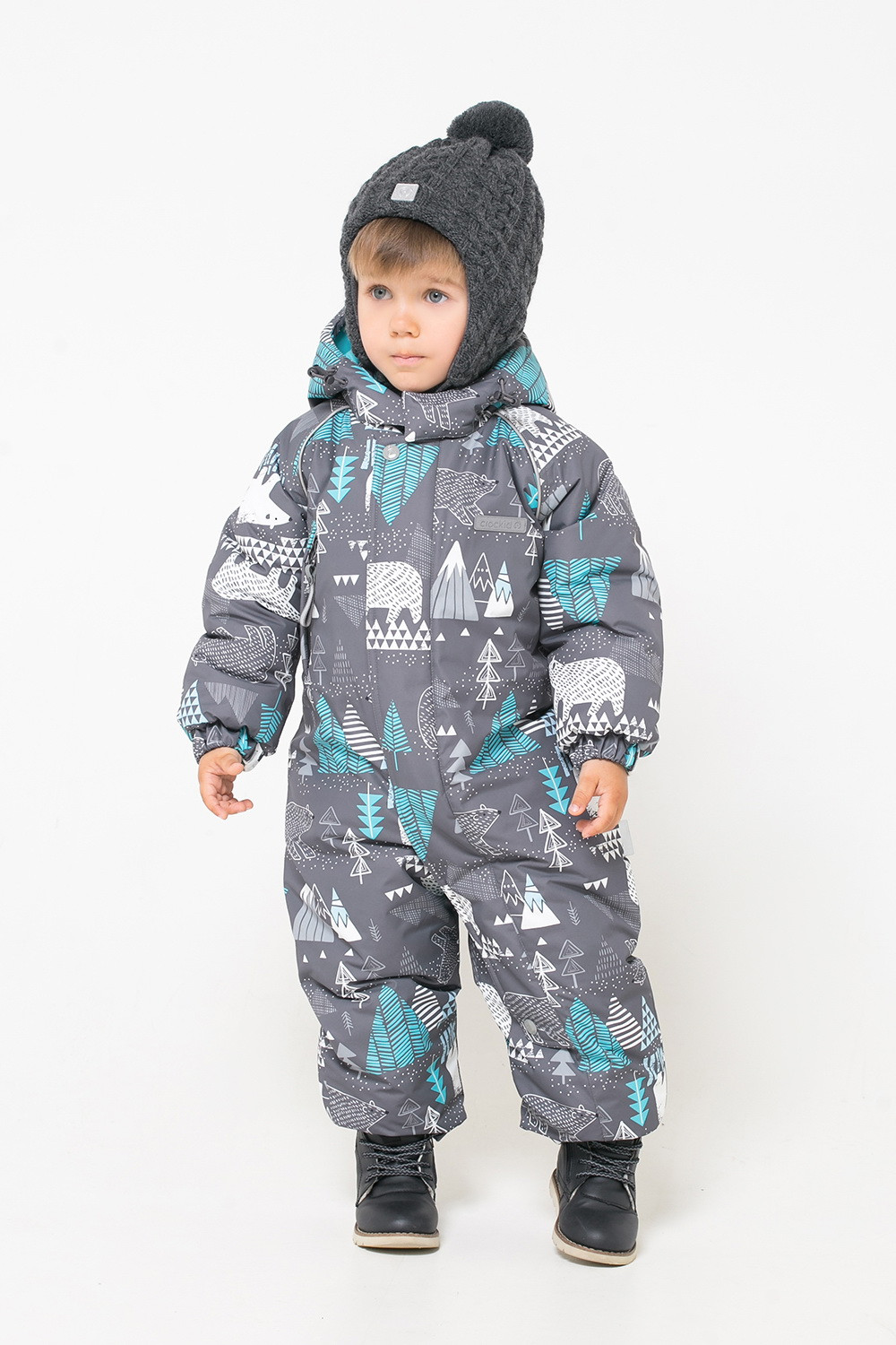 картинка Комбинезон зимний для мальчика Crockid ВК 60032/н/4 УЗГ от магазина детских товаров ALiSa