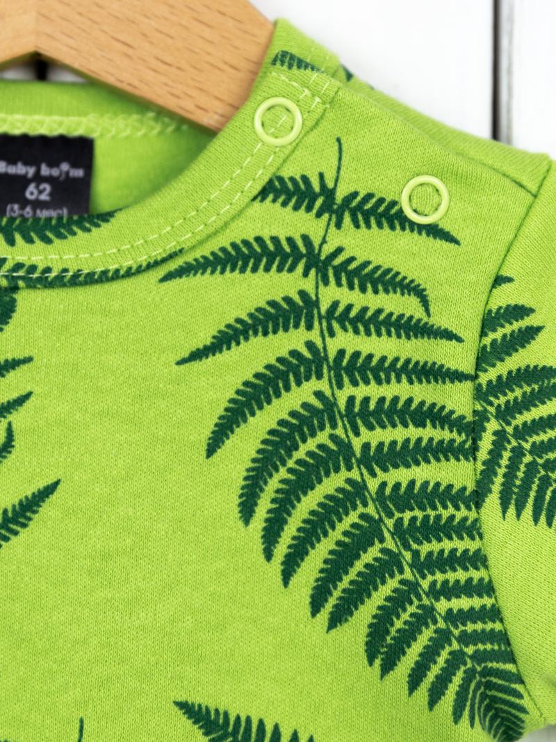 картинка Боди детское Baby Boom Б98/7-И папоротник я713 от магазина детских товаров ALiSa