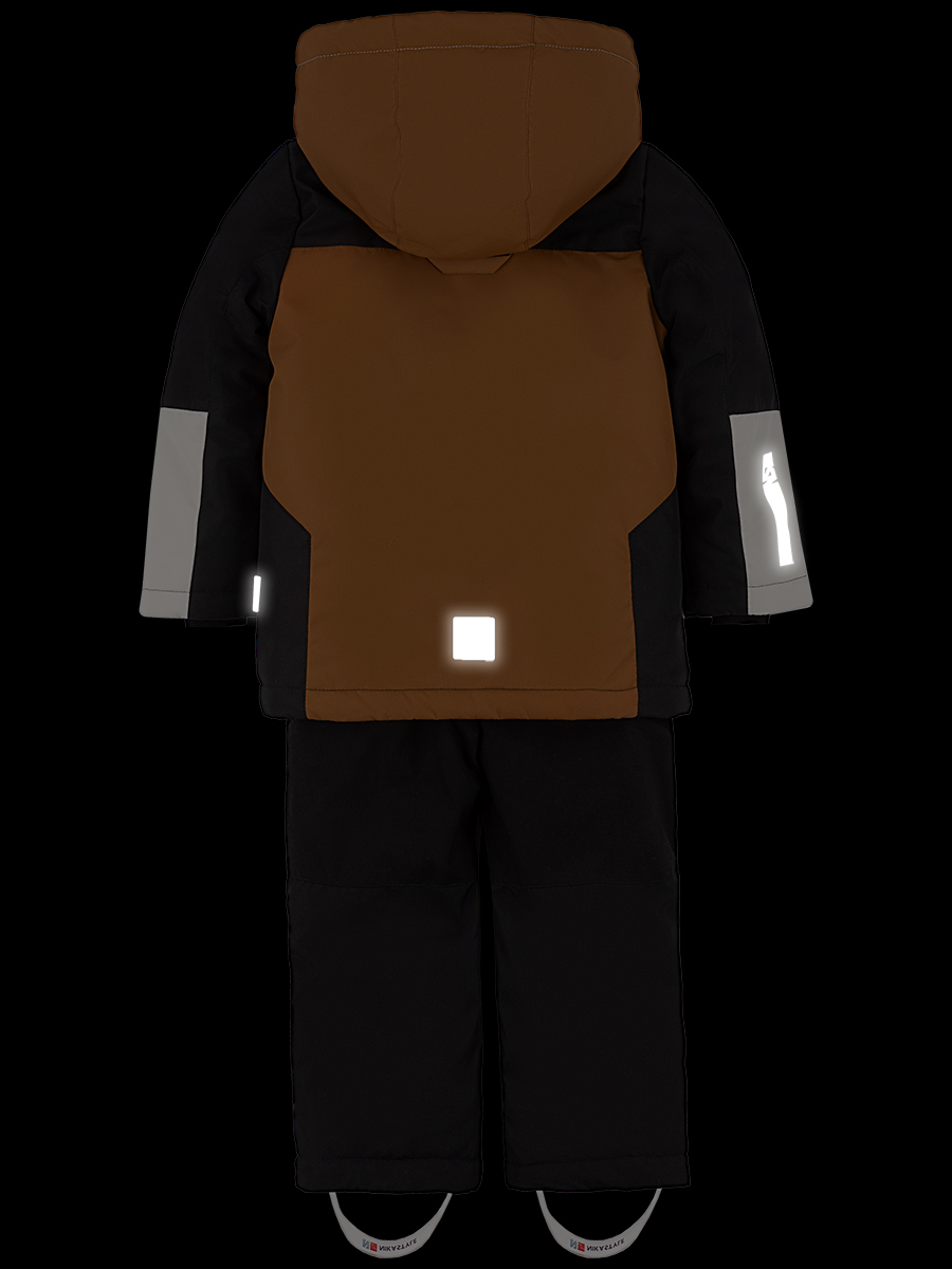 картинка Комплект зимний для мальчика NIKASTYLE 7з7124 Кэмел черный от магазина детских товаров ALiSa