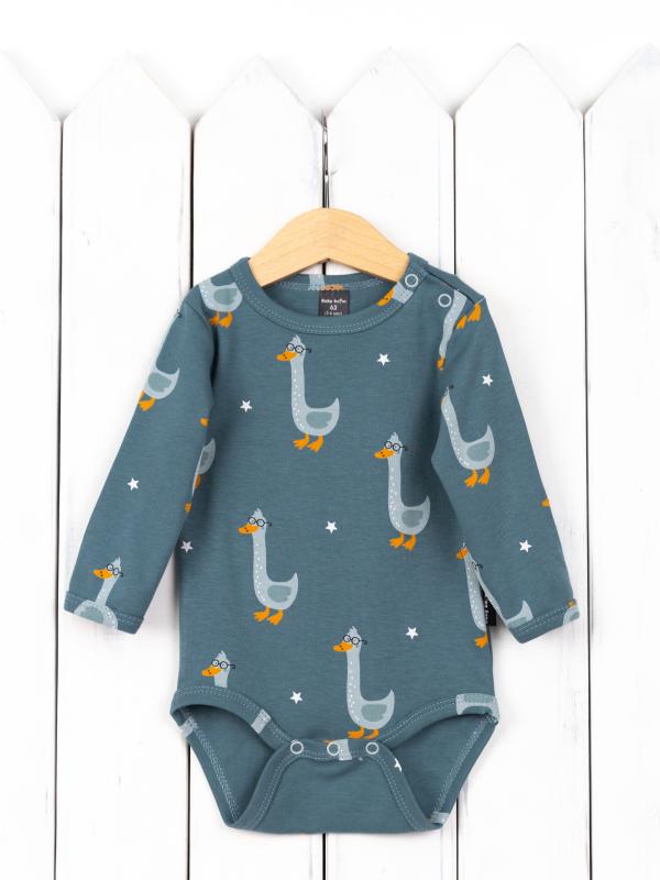 картинка Боди для мальчика Baby Boom Б86/23-И я730 Гуси от магазина детских товаров ALiSa
