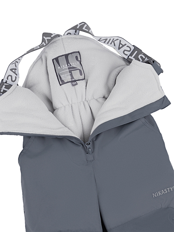 картинка Полукомбинезон зимний NIKASTYLE 3з5024 Серый от магазина детских товаров ALiSa