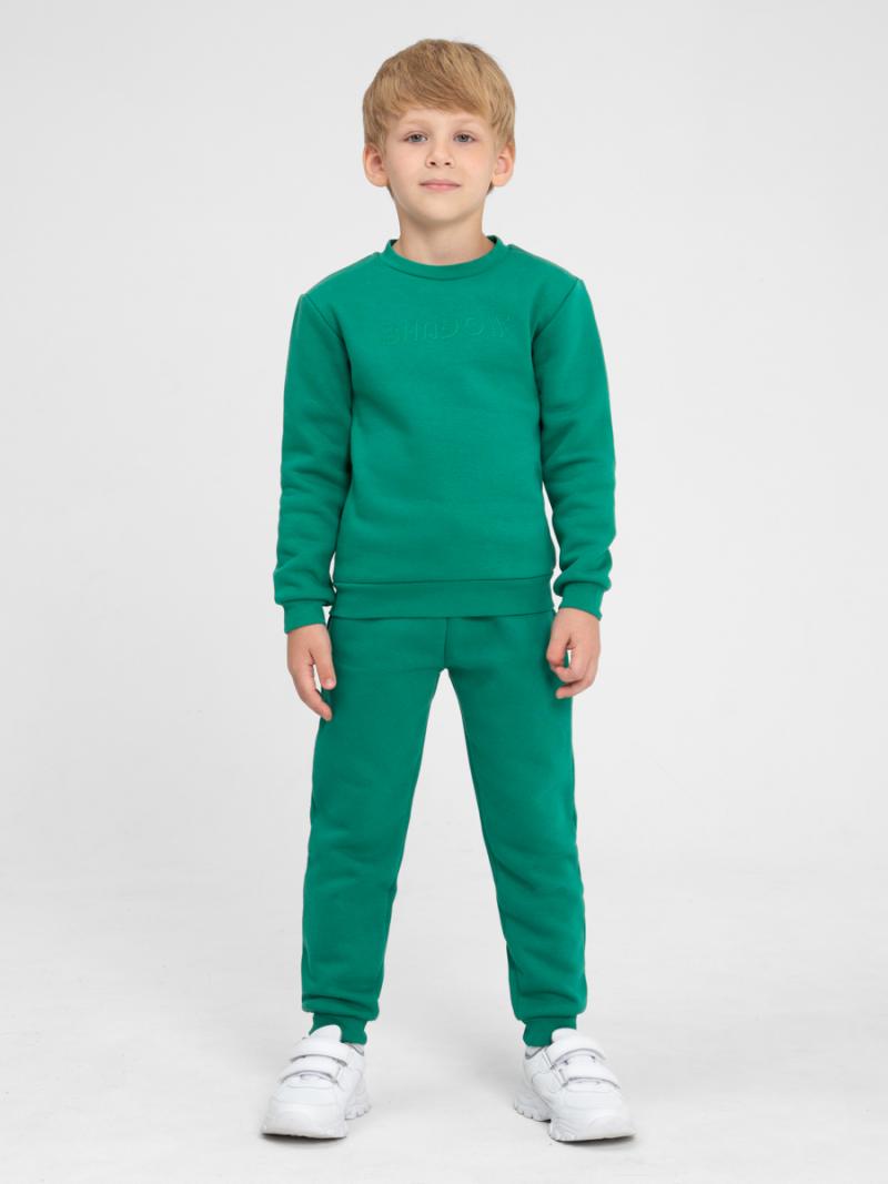 картинка Брюки для мальчика Cherubino CWKB 70430-37 Зеленый от магазина детских товаров ALiSa