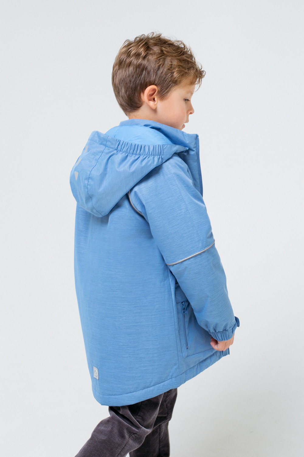 картинка Куртка демисезонная утепленная для мальчика Crockid ВК 30083/1 ГР от магазина детских товаров ALiSa