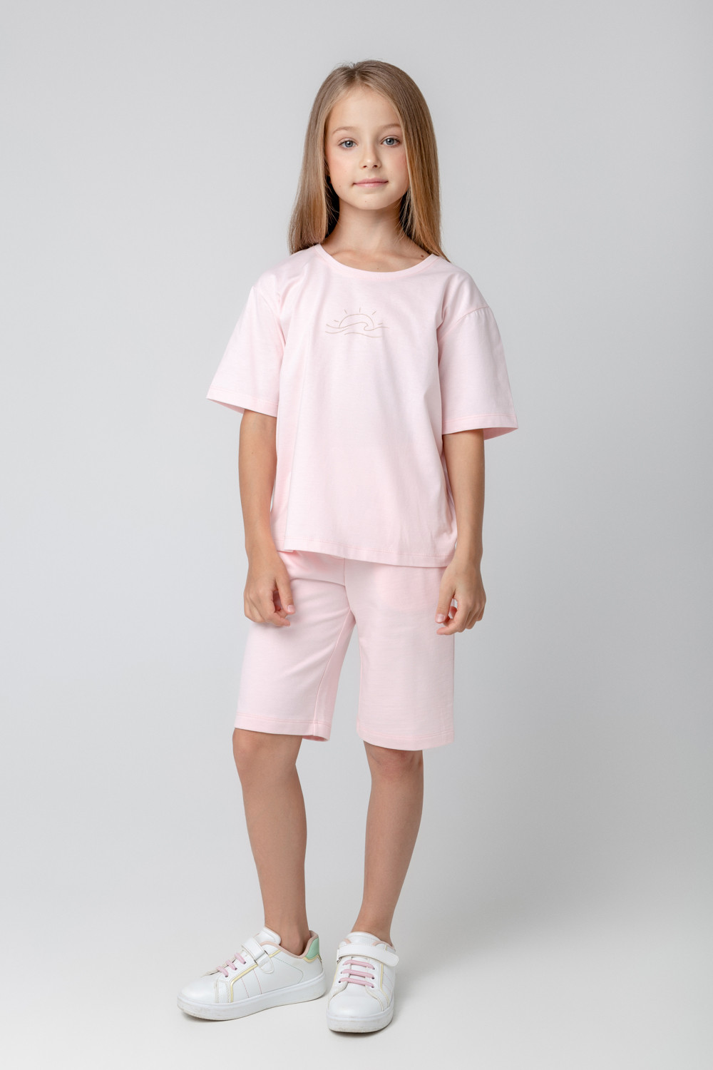 картинка Шорты для девочки Crockid КР 400532 светло-розовый к381 от магазина детских товаров ALiSa