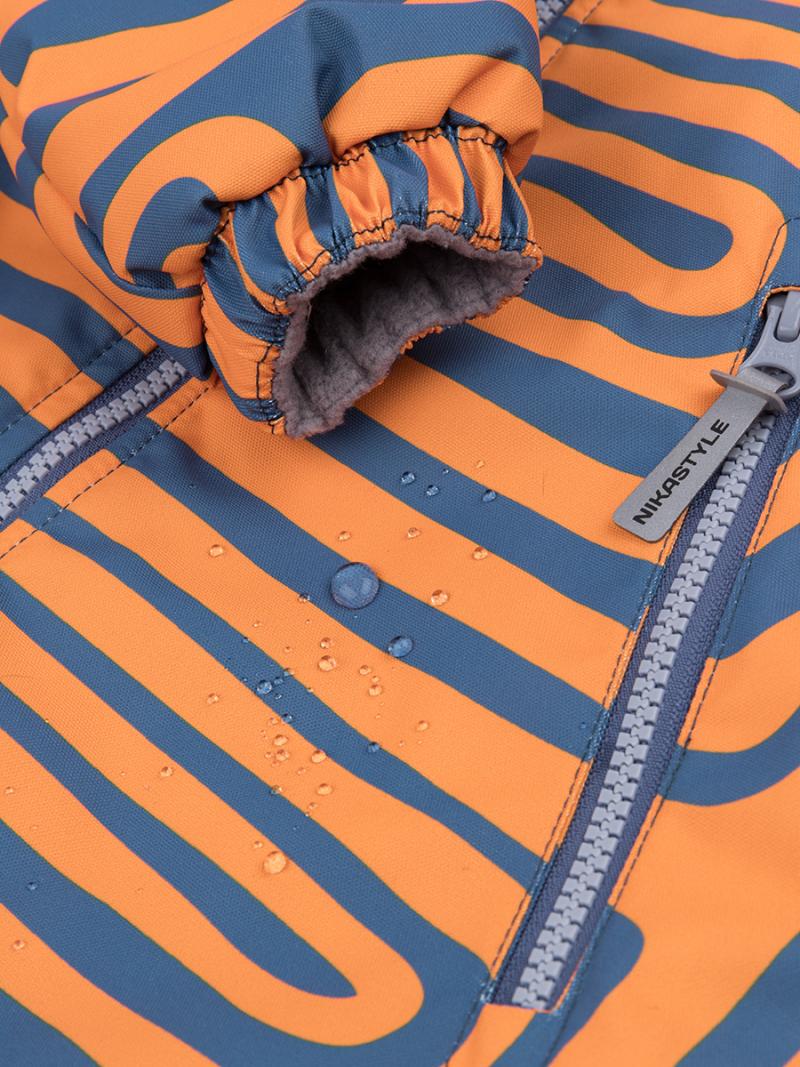 картинка Комплект утепленный для мальчика NIKASTYLE 7м1124 апельсин джинс от магазина детских товаров ALiSa