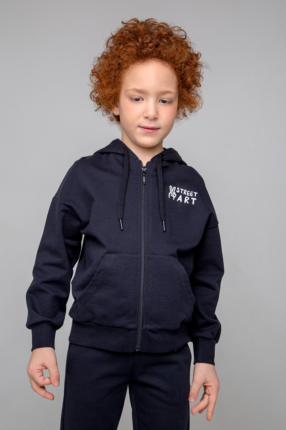 картинка Куртка для мальчика Crockid КР 301880 черный к350 от магазина детских товаров ALiSa