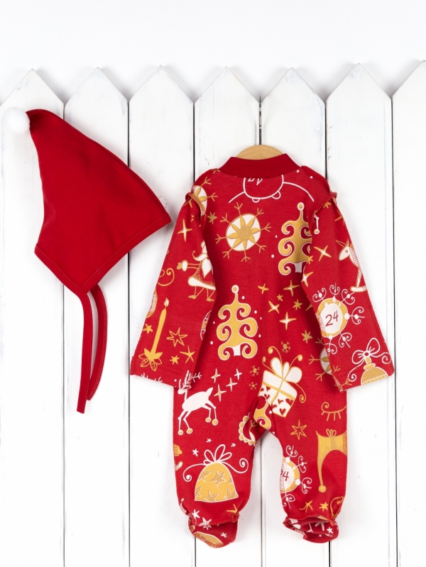 картинка Комплект детский Baby Boom КН133/4-И Новогодние подарки от магазина детских товаров ALiSa