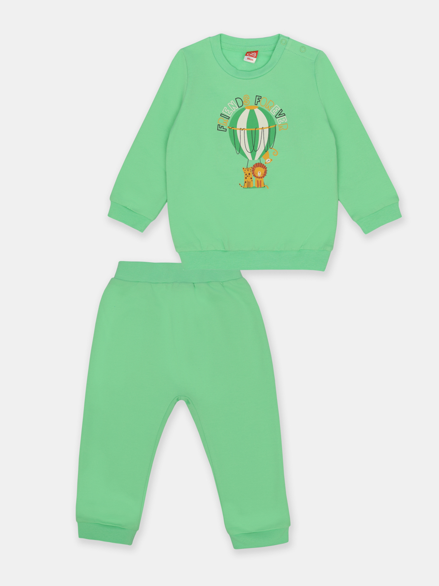 картинка Комплект для мальчика CRB CSBB 90235-37-392 Зеленый от магазина детских товаров ALiSa