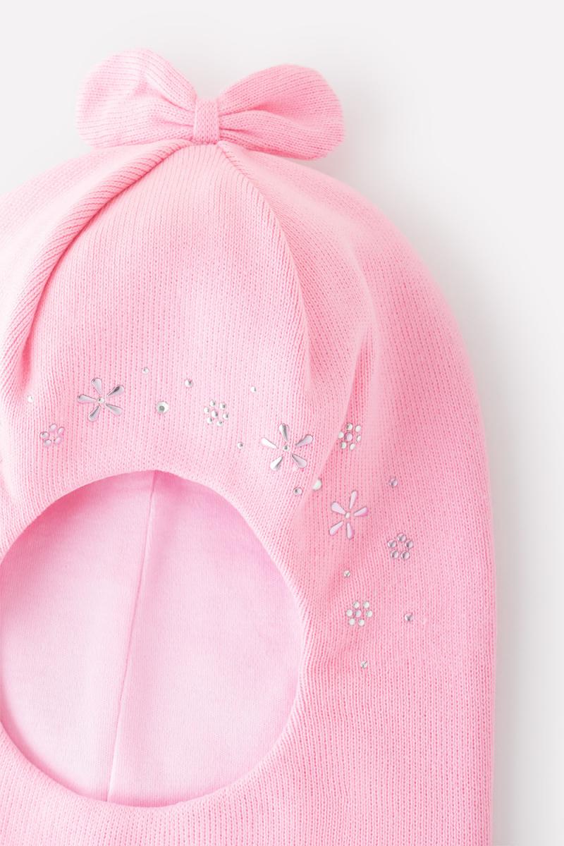 картинка Шапка-шлем для девочки Crockid КВ 20253 нежно-розовый от магазина детских товаров ALiSa