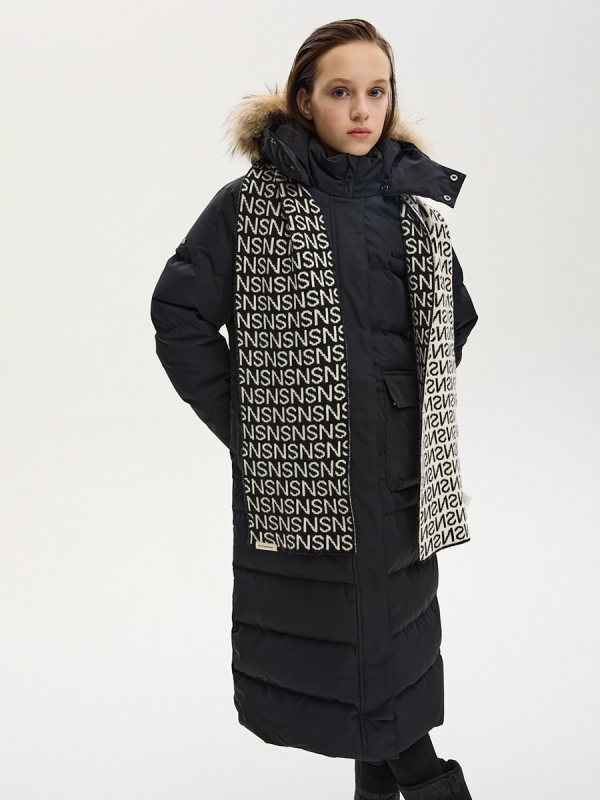 картинка Шарф детский NIKASTYLE 17з16925 Черный от магазина детских товаров ALiSa