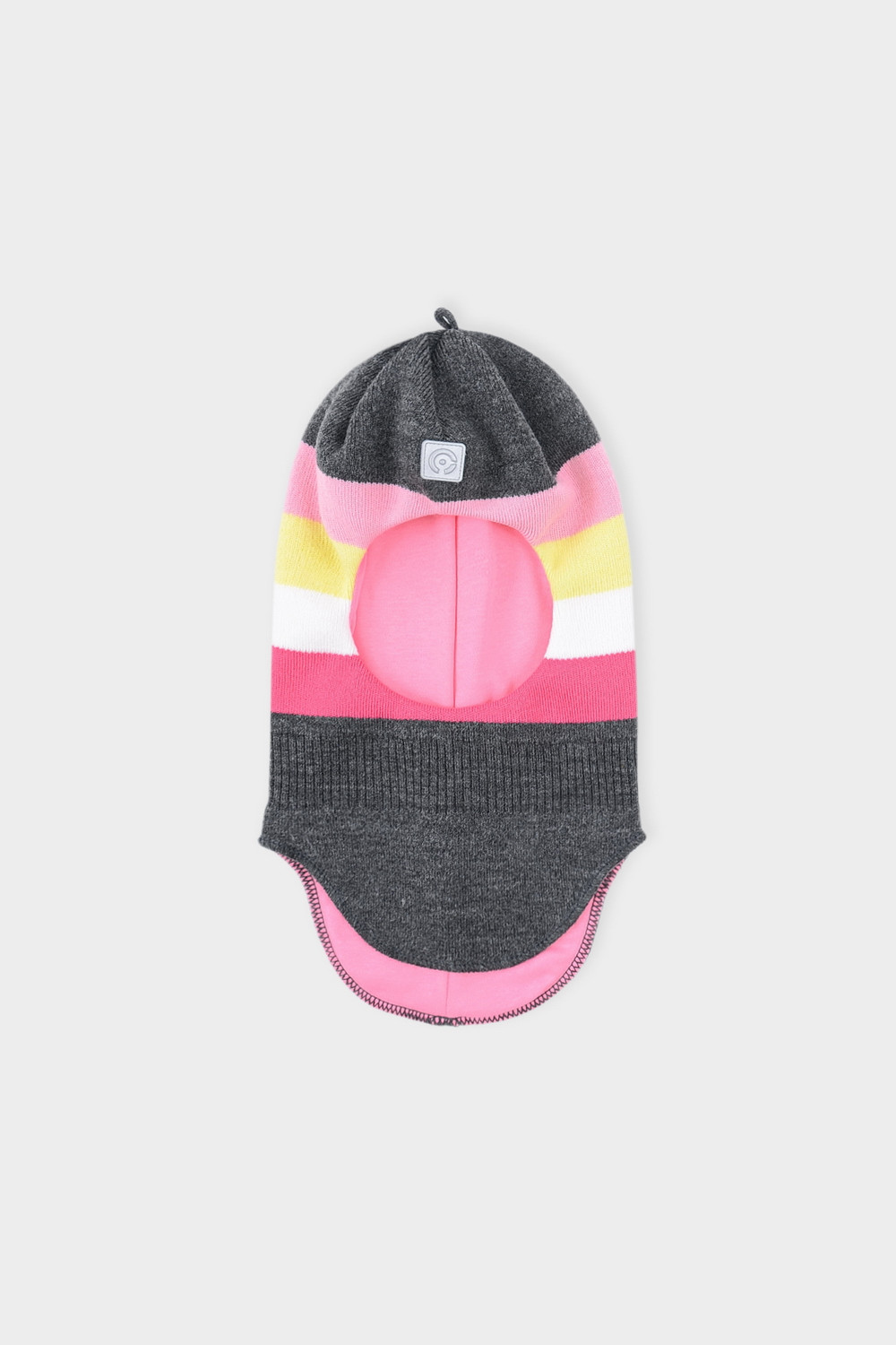 картинка Шапка-шлем для девочки Crockid КВ 20227/ш серый от магазина детских товаров ALiSa