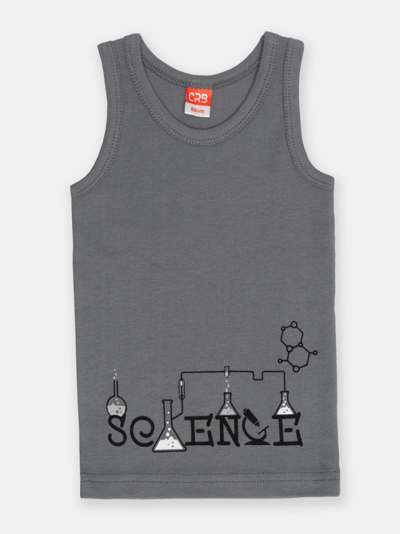 картинка Майка для мальчика CSKB 20079-48 Темно-серый от магазина детских товаров ALiSa