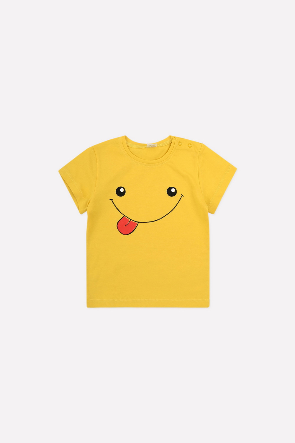 картинка Футболка детская Crockid К 300871 бледно-желтый (улыбка) от магазина детских товаров ALiSa