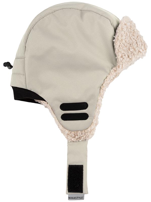 картинка Шапка мембранная утепленная NIKASTYLE 11з16324 Беж от магазина детских товаров ALiSa