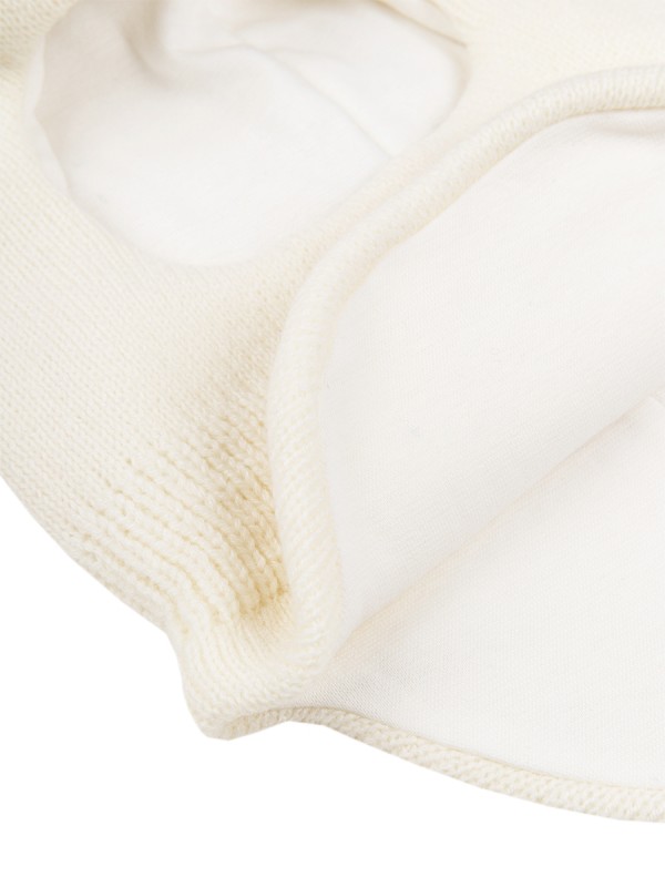 картинка Балаклава утепленная для девочки NIKASTYLE 10з15224 Молоко от магазина детских товаров ALiSa