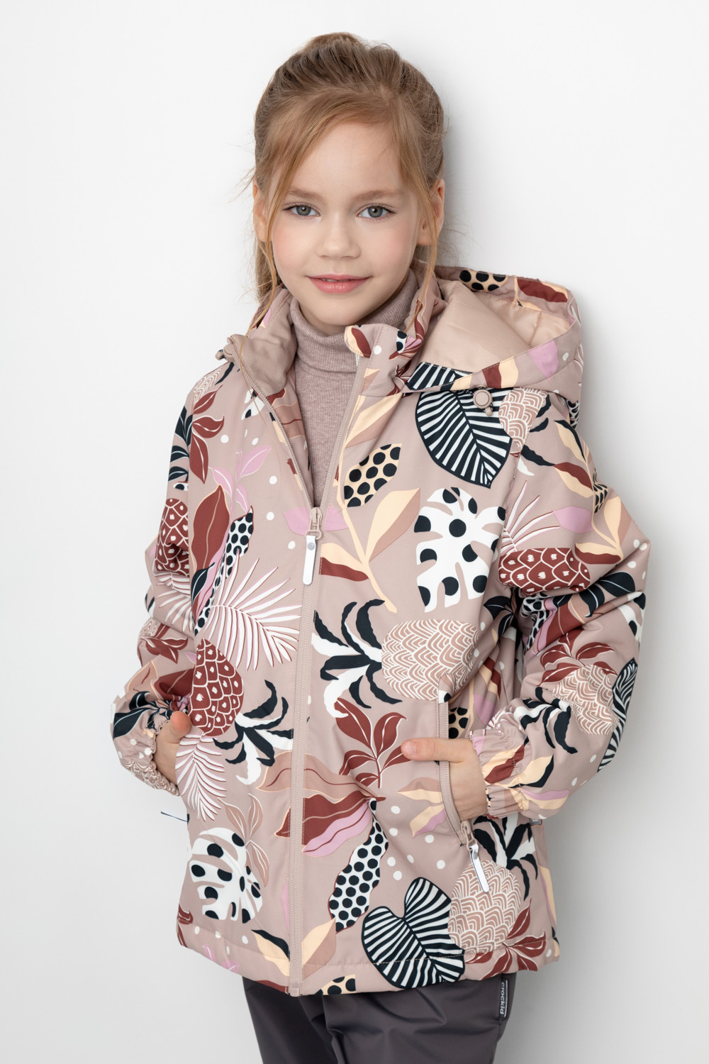 картинка Куртка утепленная для девочки Crockid ВК 32150/н/2 Ал от магазина детских товаров ALiSa