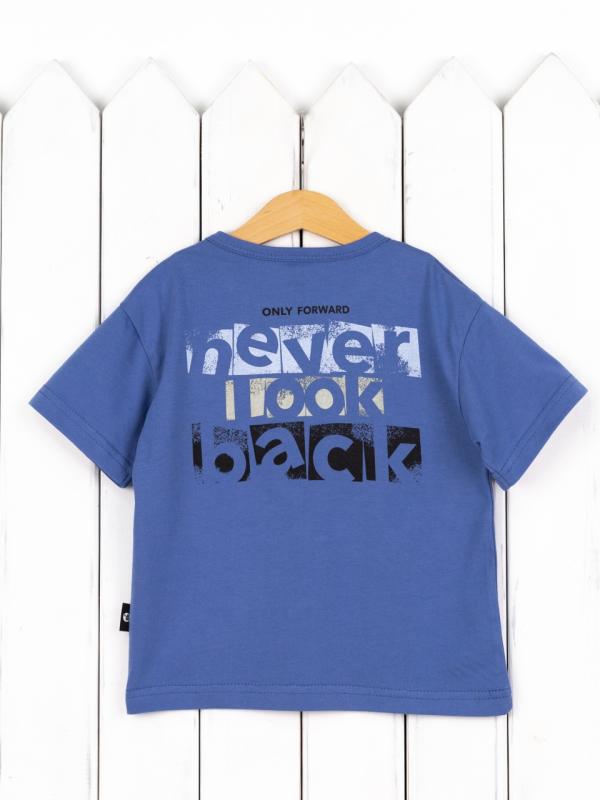 картинка Футболка для мальчика Baby Boom Ф154/6-К Индиго Б120 от магазина детских товаров ALiSa