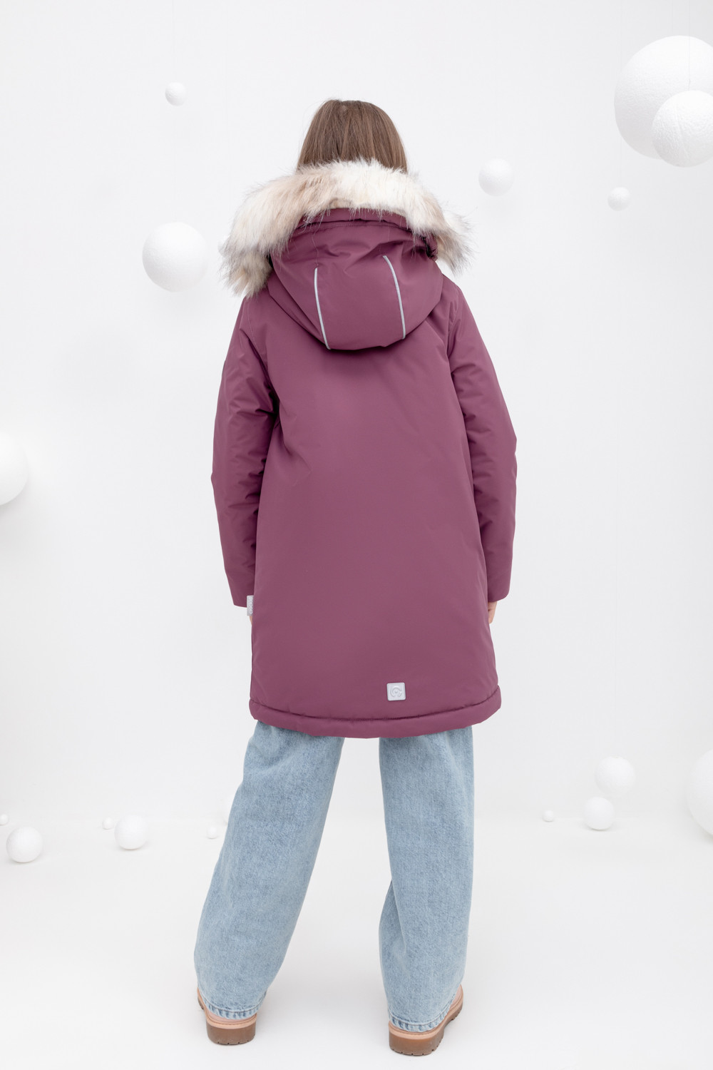 картинка Пальто зимнее для девочки Crockid ВК 38104/1 УЗГ от магазина детских товаров ALiSa