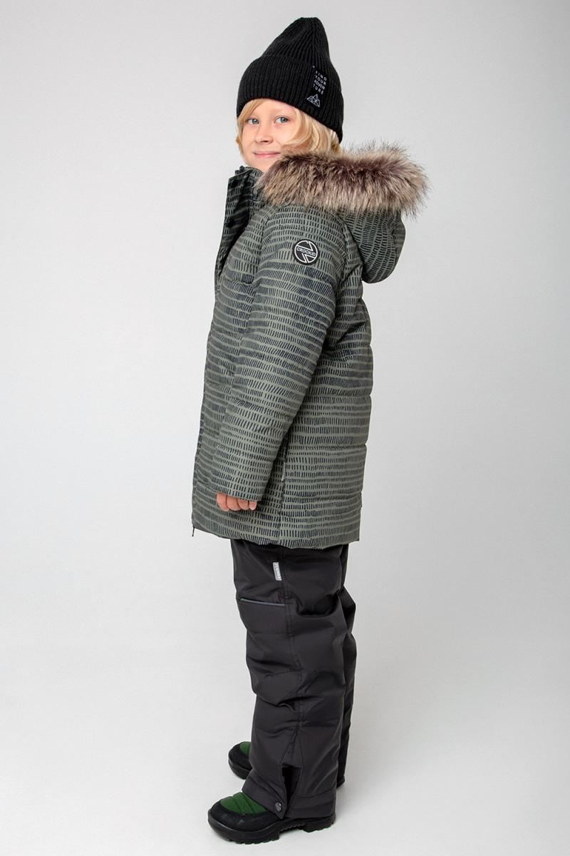 картинка Пальто зимнее для мальчика Crockid ВК 36081/н/1 ГР от магазина детских товаров ALiSa
