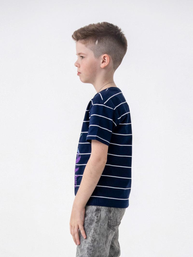 картинка Футболка для мальчика CSJB 63120-41-320 Темно-синий от магазина детских товаров ALiSa