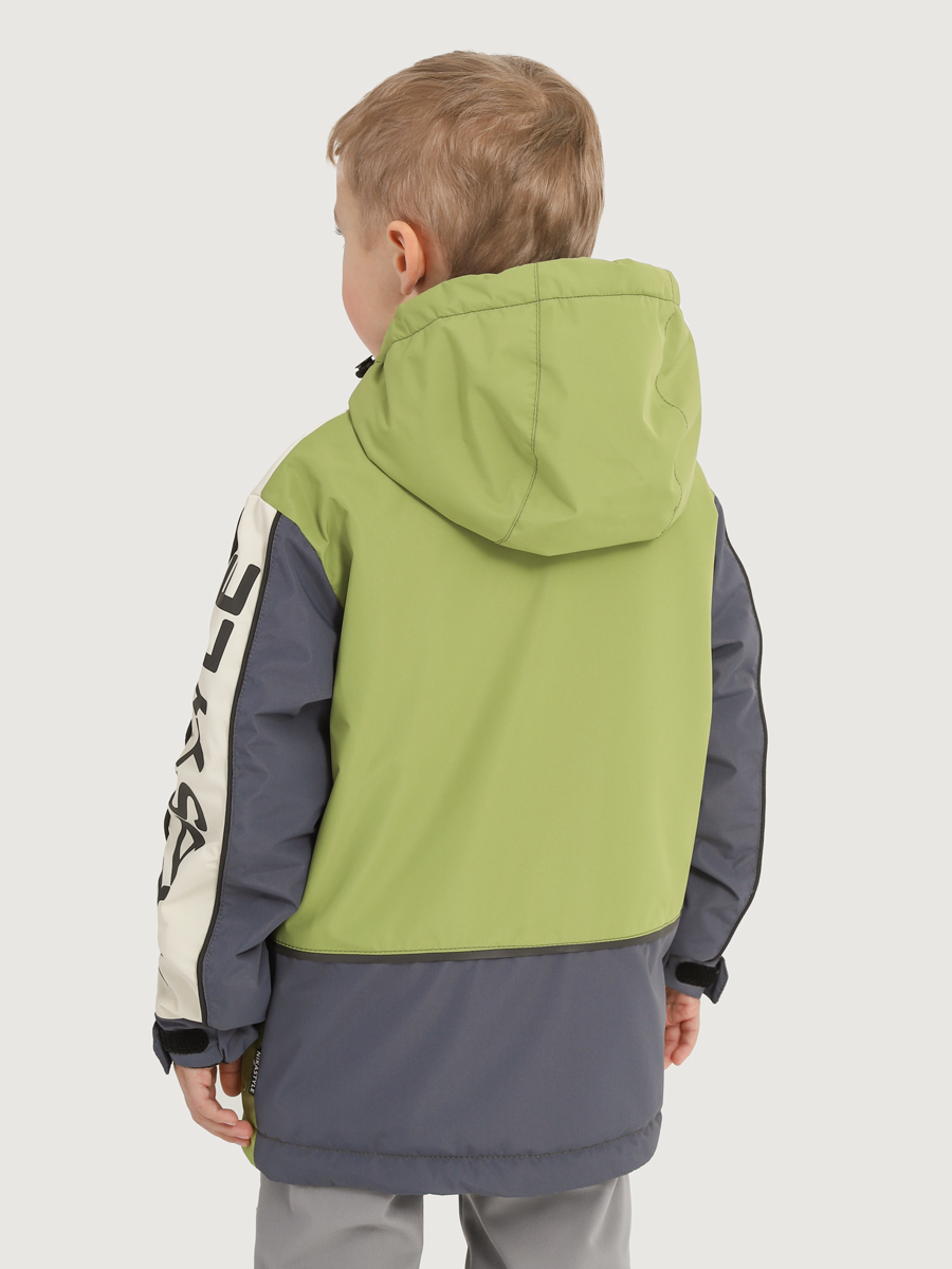 картинка Куртка утеплённая для мальчика NIKASTYLE 4м4325 Кешью лайм от магазина детских товаров ALiSa