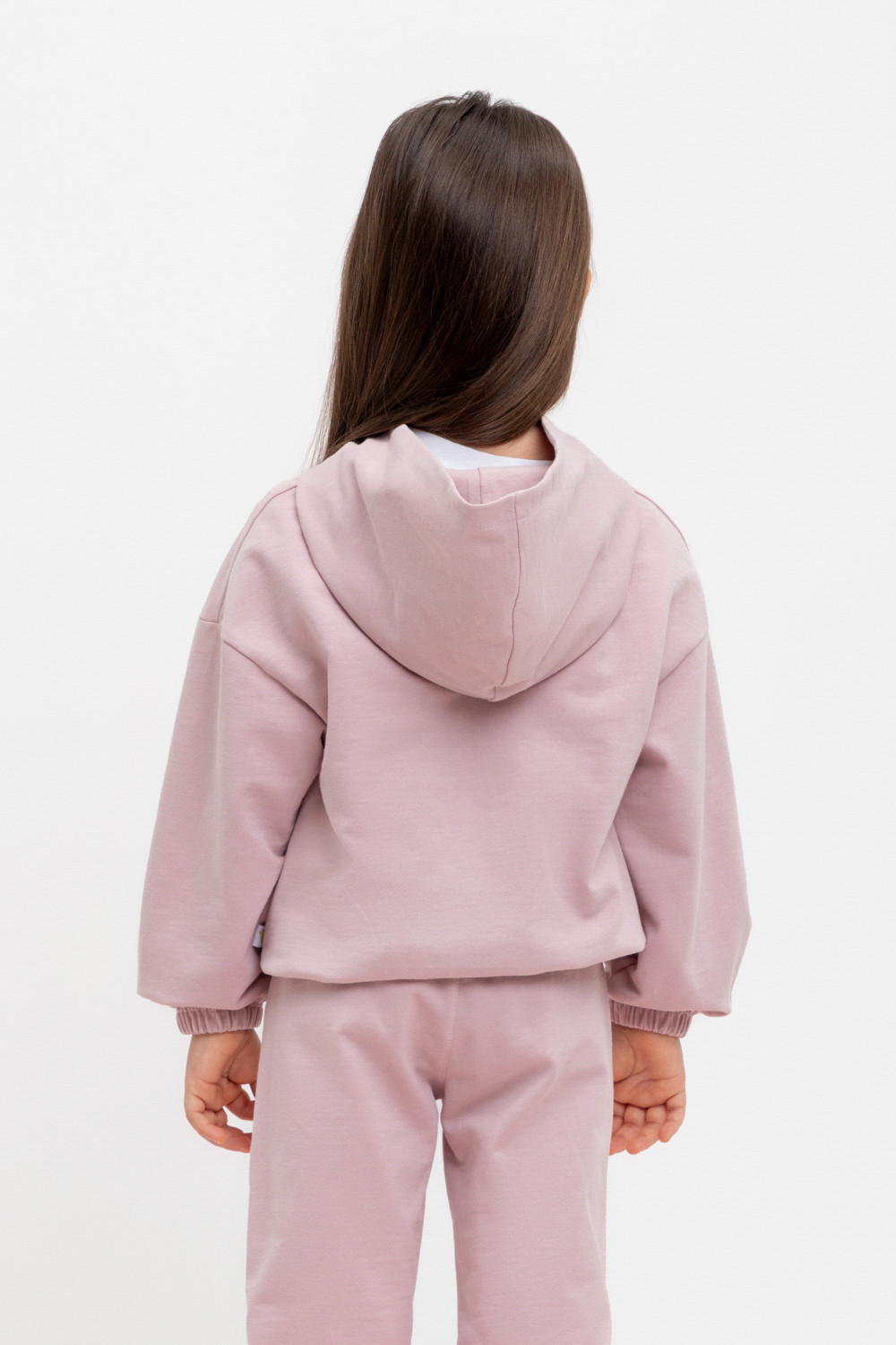 картинка Джемпер для девочки Crockid КР 302323 розово-сиреневый к449 от магазина детских товаров ALiSa