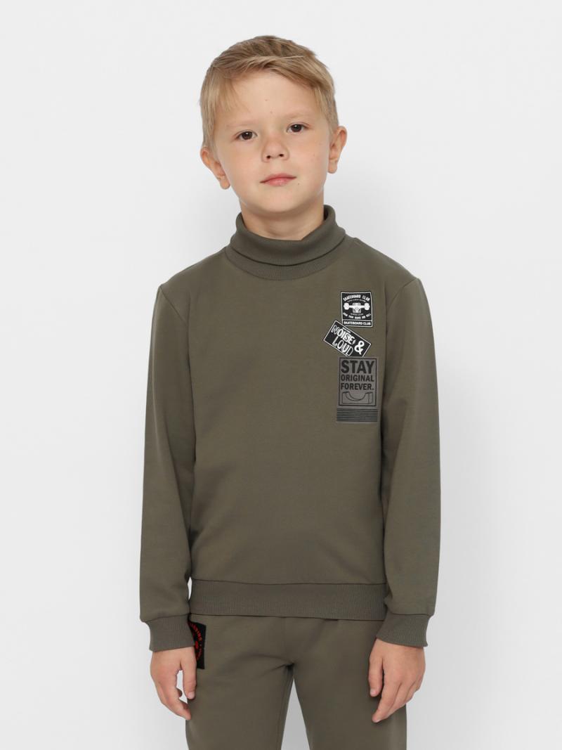 картинка Водолазка для мальчика CWKB 63677-35-384 Хаки от магазина детских товаров ALiSa