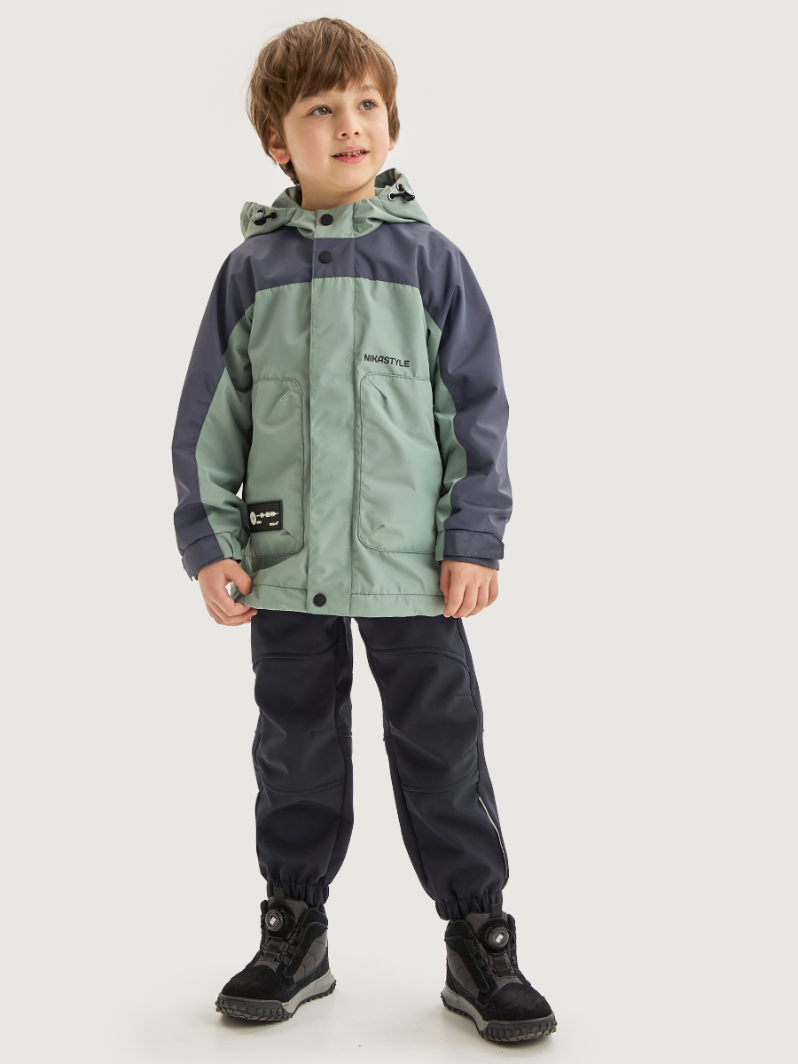 картинка Ветровка для мальчика NIKASTYLE 4л4925 Мох от магазина детских товаров ALiSa