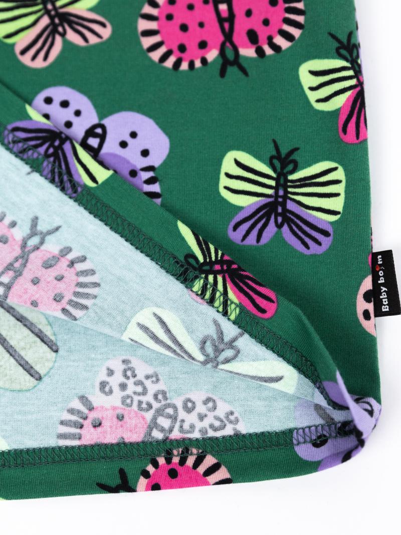 картинка Футболка для девочки Baby Boom Ф139/1-К Бабочки Б111 от магазина детских товаров ALiSa