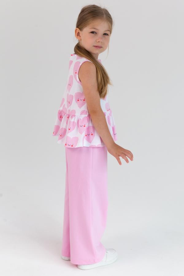 картинка Комплект для девочки Baby Boom КД560/1-К Сердечки + розовый от магазина детских товаров ALiSa