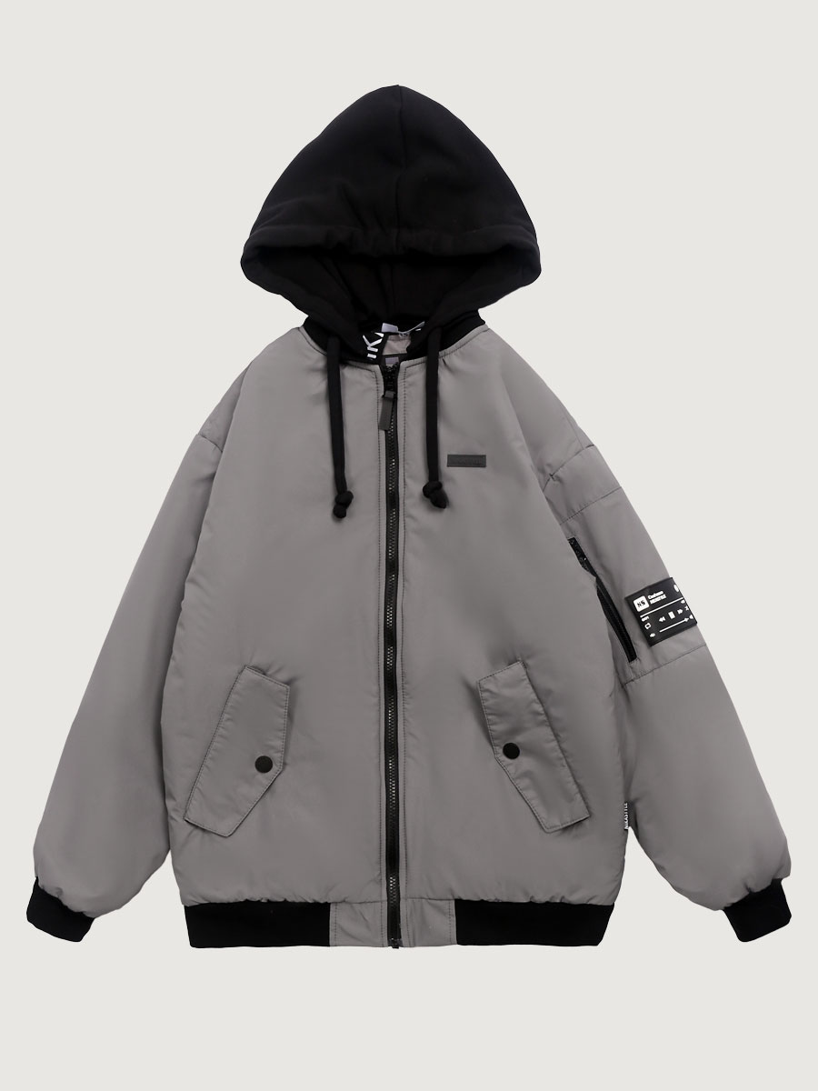 картинка Куртка утеплённая для мальчика NIKASTYLE 4м5525 Серый от магазина детских товаров ALiSa