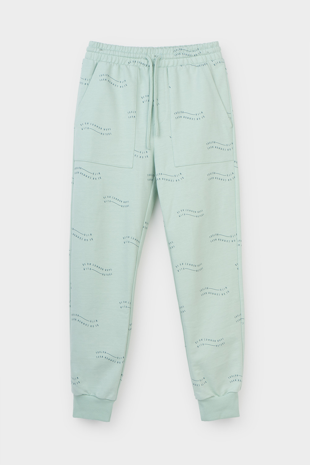 картинка Брюки для мальчика Crockid КР 400534 голубая дымка к380 от магазина детских товаров ALiSa