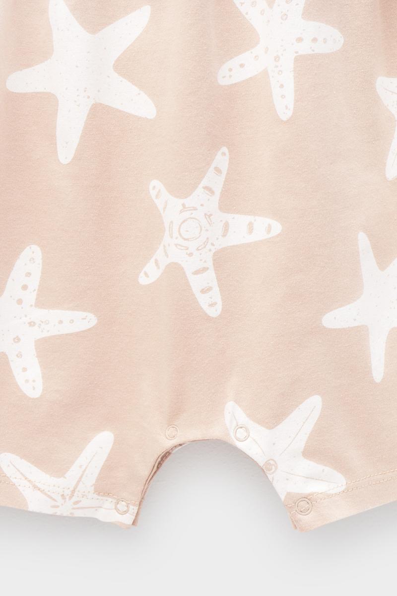 картинка Полукомбинезон для девочки Crockid КР 6463 лунный свет, морские звезды к375 от магазина детских товаров ALiSa